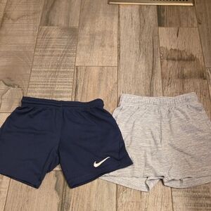 Nike Kids Navy and Old Navy Gray Shorts